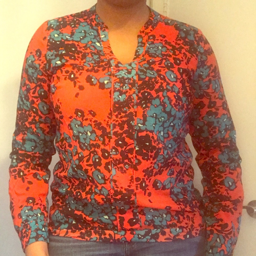 Floral blouse by The Limited